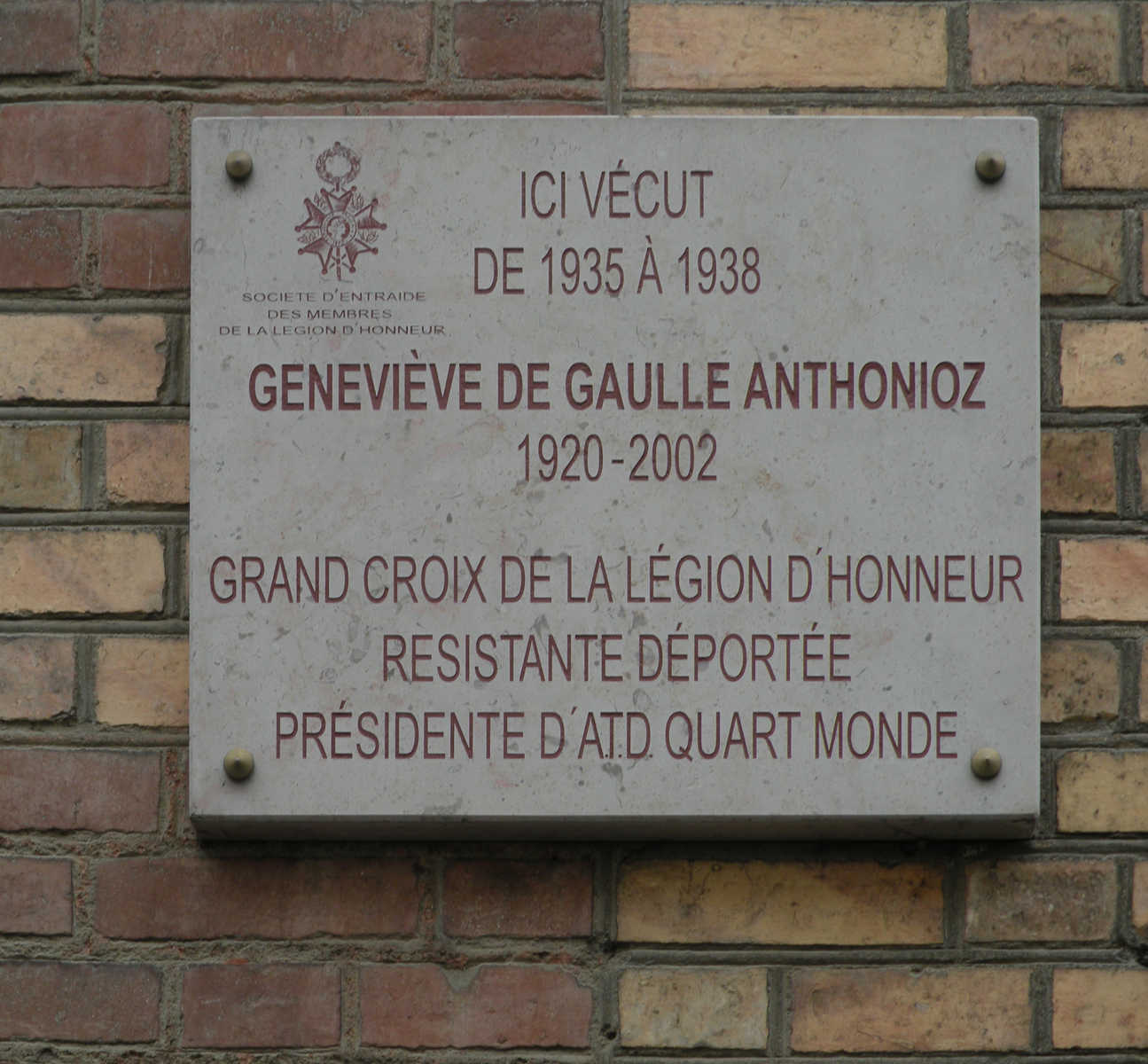 Geneviève De Gaulle-Anthonioz