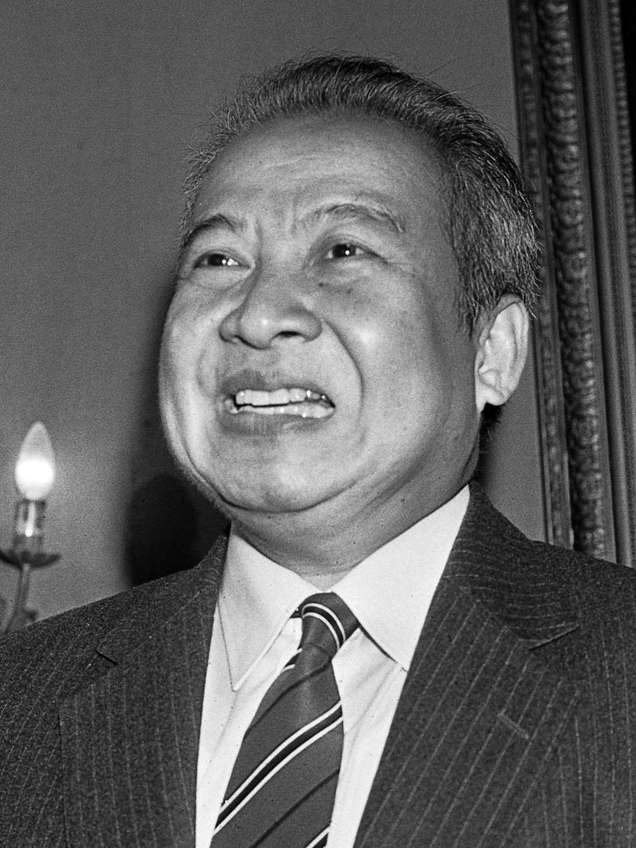 King of Cambodia Norodom Sihanouk